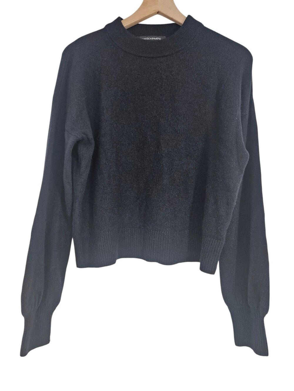 Naked Cashmere Black Cashmere Crewneck Sweater